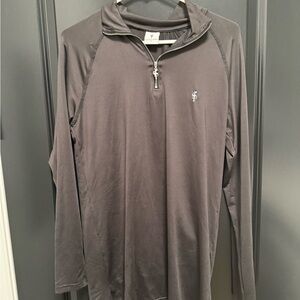 Men's Gray Quarter-Zip Sweatshirt